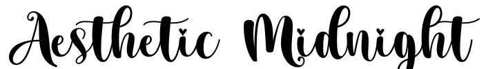 Aesthetic Midnight