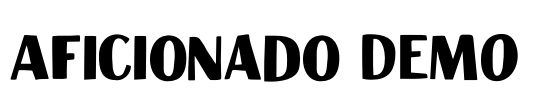 Aficionado DEMO