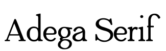 Adega Serif