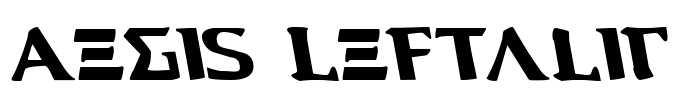 Aegis Leftalic