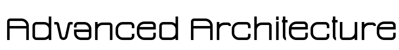 Advanced Architecture