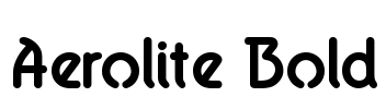 Aerolite Bold