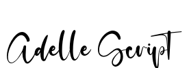 Adelle Script