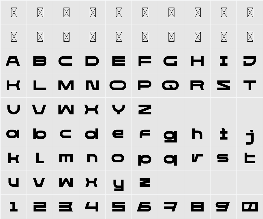 Polonium 字符映射表