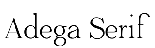 Adega Serif
