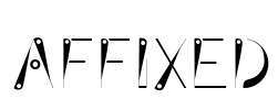 Affixed
