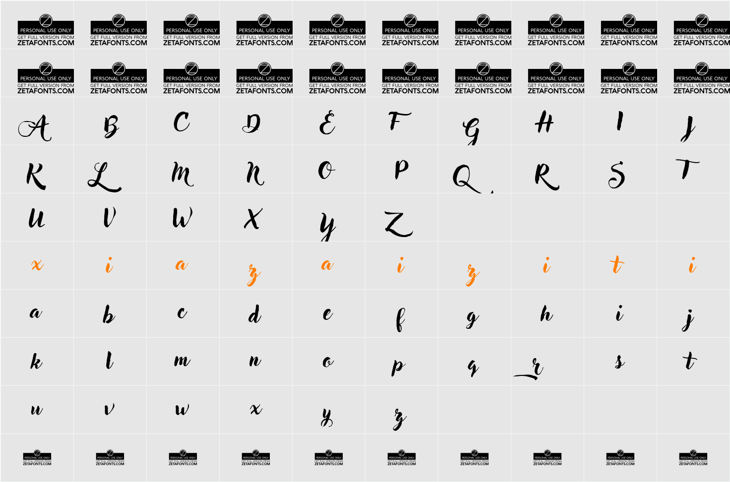 Adlery 字符映射表