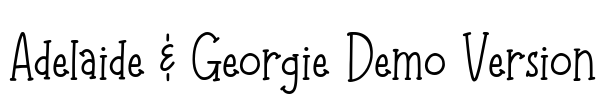 Adelaide & Georgie Demo Version