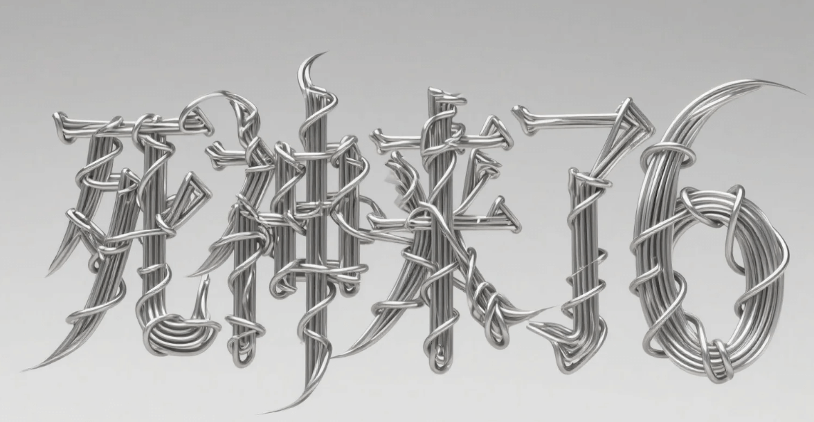 有了AI字体设计变的简单起来