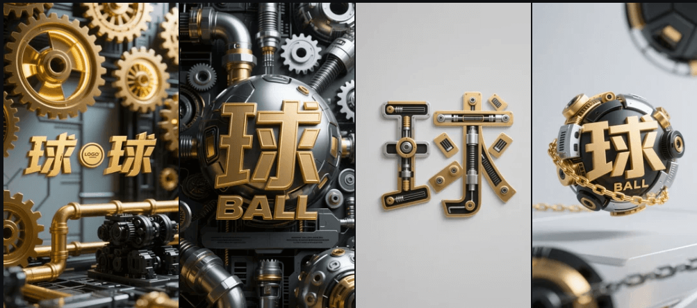 有了AI字体设计变的简单起来