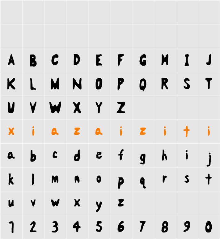 Analgesics 字符映射表