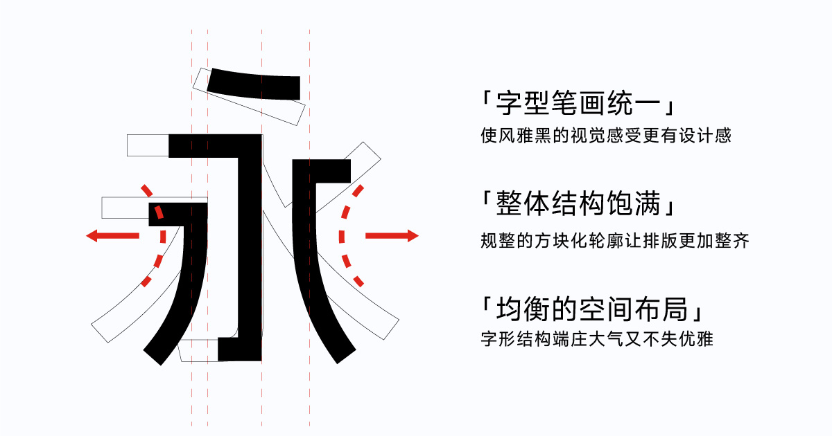 爱点风雅黑长体2