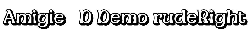 Amigie 3D Demo rudeRight