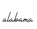 alabama 字体预览图
