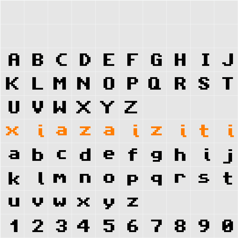 Amiga Forever 字符映射表