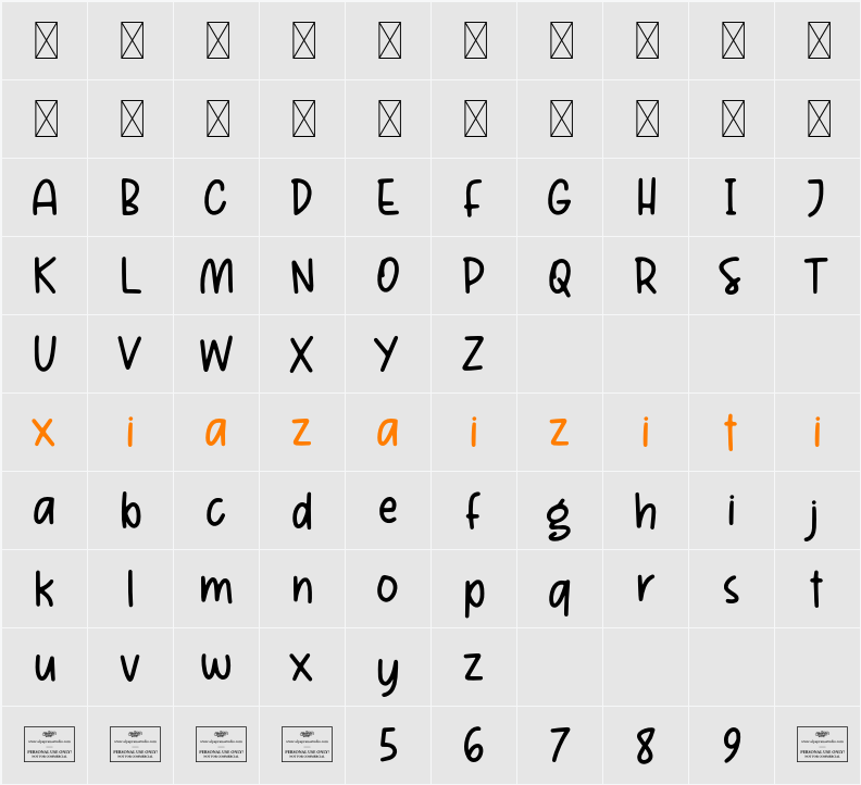 Magnetic 字符映射表
