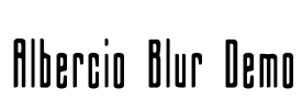Albercio Blur Demo