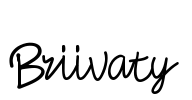 Briivaty 字体预览图
