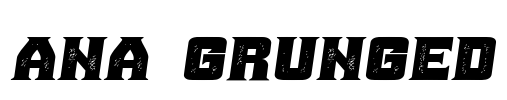 Ana Grunged