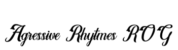Agressive Rhytmes ROG