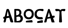 Abocat 字体预览图