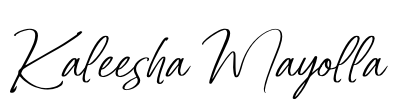 Kaleesha Mayolla
