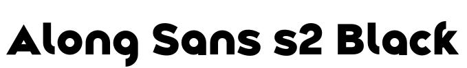 Along Sans s2 Black