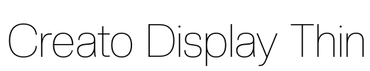 Creato Display Thin