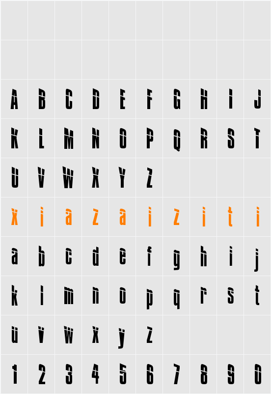 Impossible - 0 plus 30 字符映射表