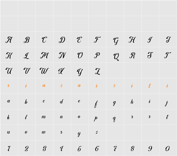 Agressive Rhytmes ROG 字符映射表