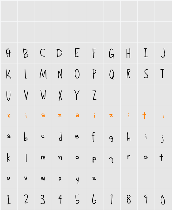 alphabetized cassette tapes classic 字符映射表