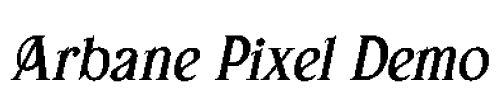 Arbane Pixel Demo