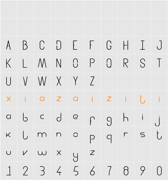 Aggressor 字符映射表