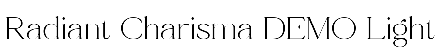 Radiant Charisma DEMO Light