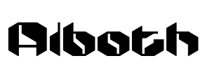 Alboth 字体预览图