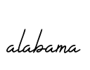 alabama 字体预览图