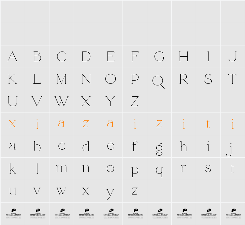 Radiant Charisma DEMO ExtLt 字符映射表
