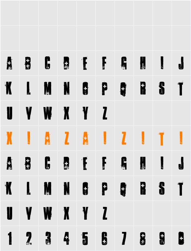 ambulance shotgun 字符映射表