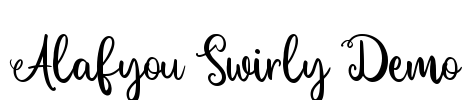 Alafyou Swirly Demo