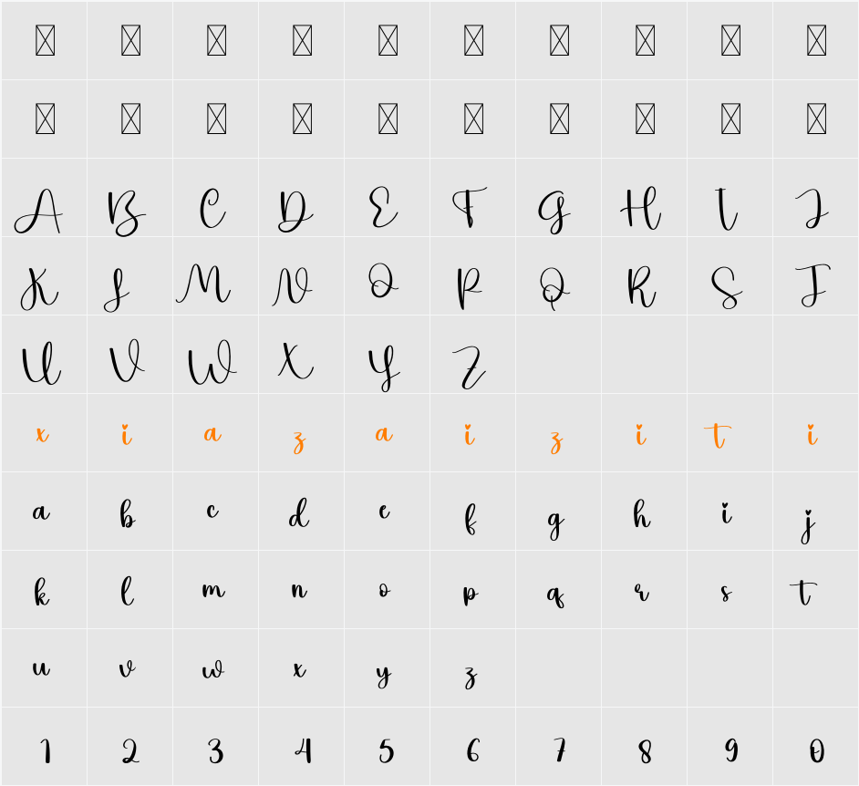 Advice 字符映射表