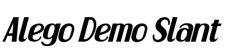 Alego Demo Slant