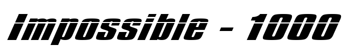 Impossible - 1000