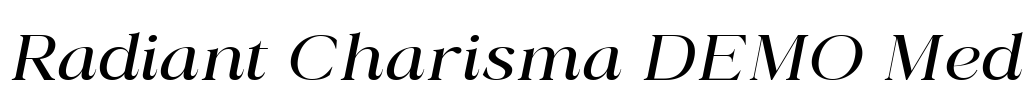 Radiant Charisma DEMO Med