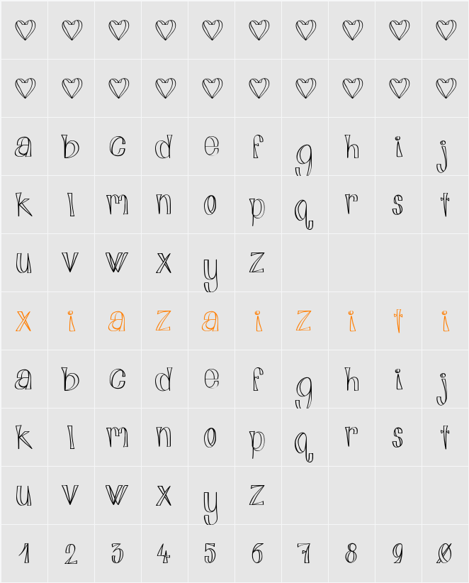 Alphabits 字符映射表