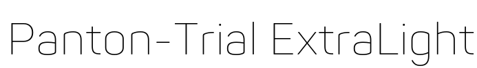 Panton-Trial ExtraLight