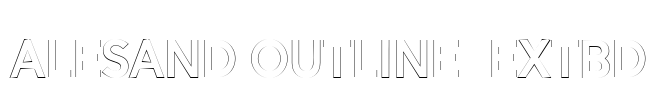 Alesand Outline  ExtBd