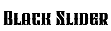 Black Slider