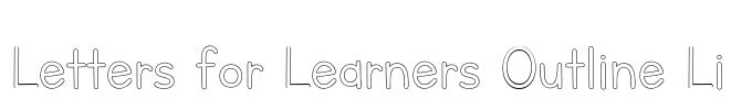 Letters for Learners Outline Li