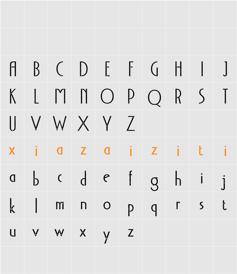 Acello Stamp Demo 字符映射表