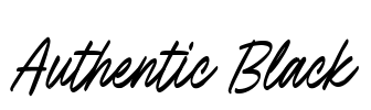 Authentic Black